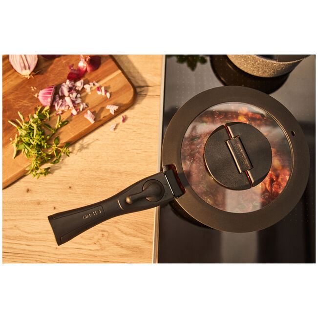 Torre Casseruola con manico, 16 cm, alluminio, Rivestimento antiaderente