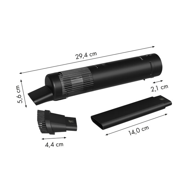 ZWILLING XTEND Aspirabriciole senza filo, Starter set con batteria