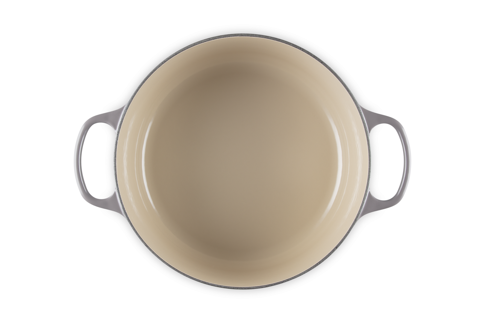 Cocotte rotonda Evolution in ghisa vetrificata - 28 cm - color flint
