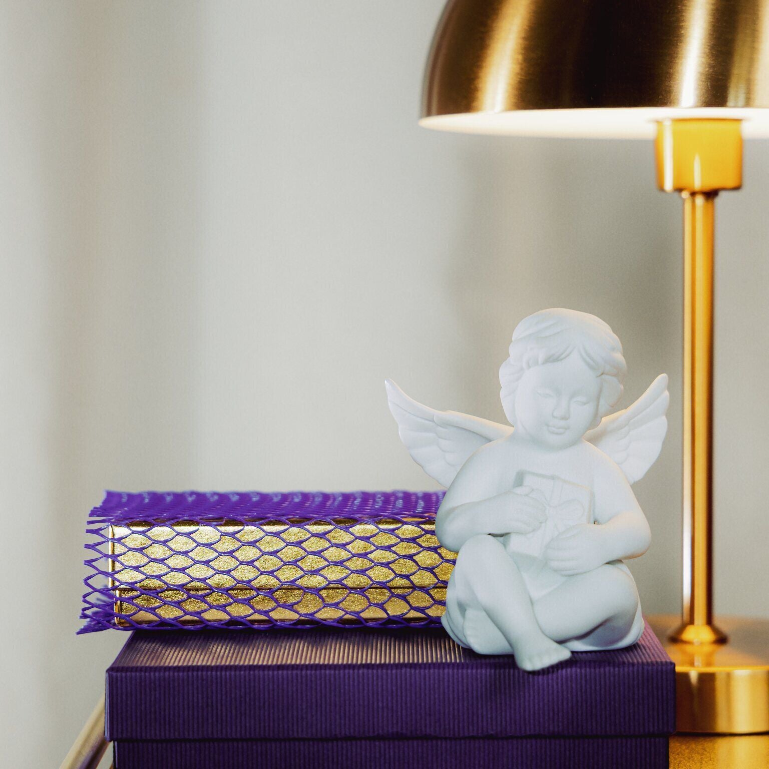 Angels Weiss matt Angelo con dono