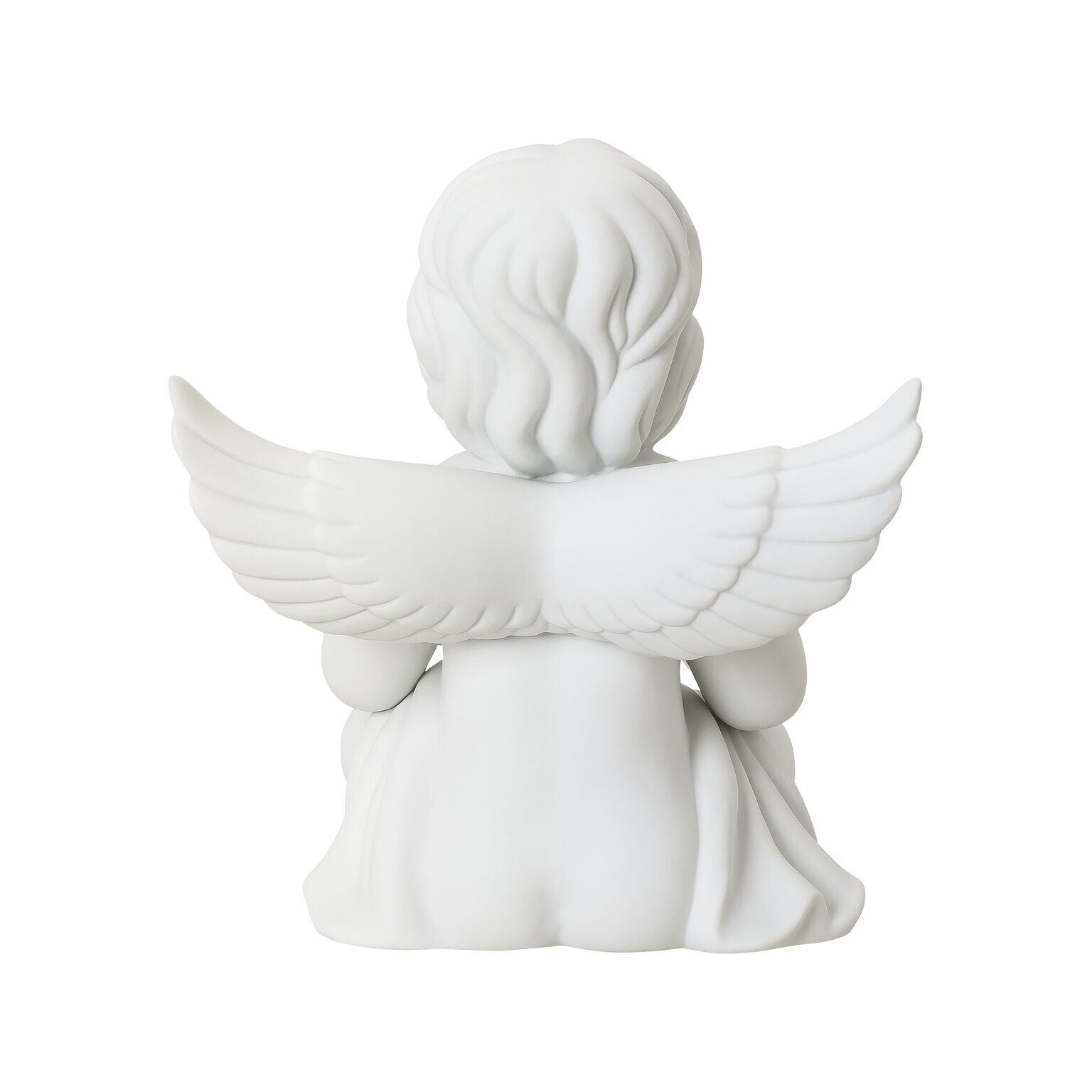 Angels Weiss matt Angelo in meditazione