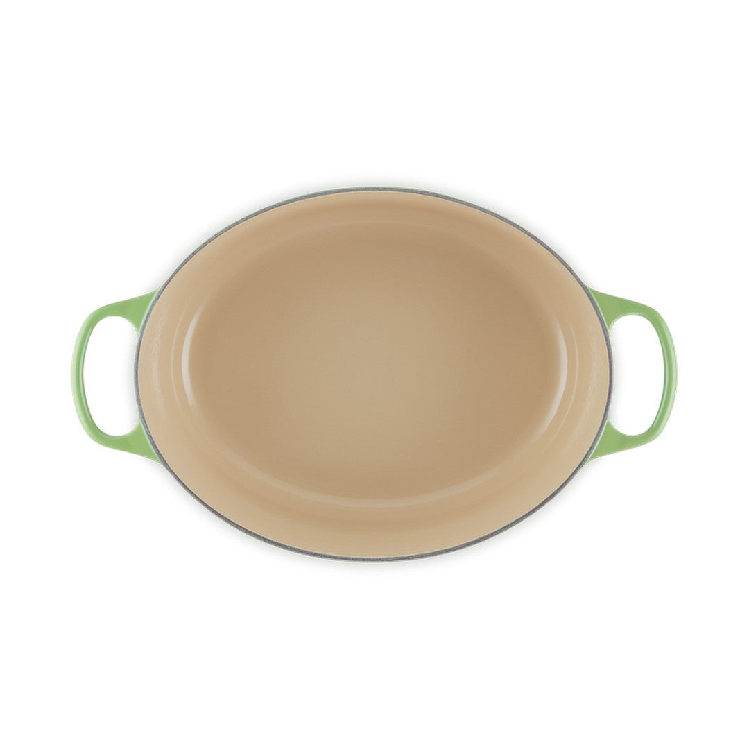 Le Creuset Cocotte ovale Evolution in ghisa 35cm Verde Bamboo