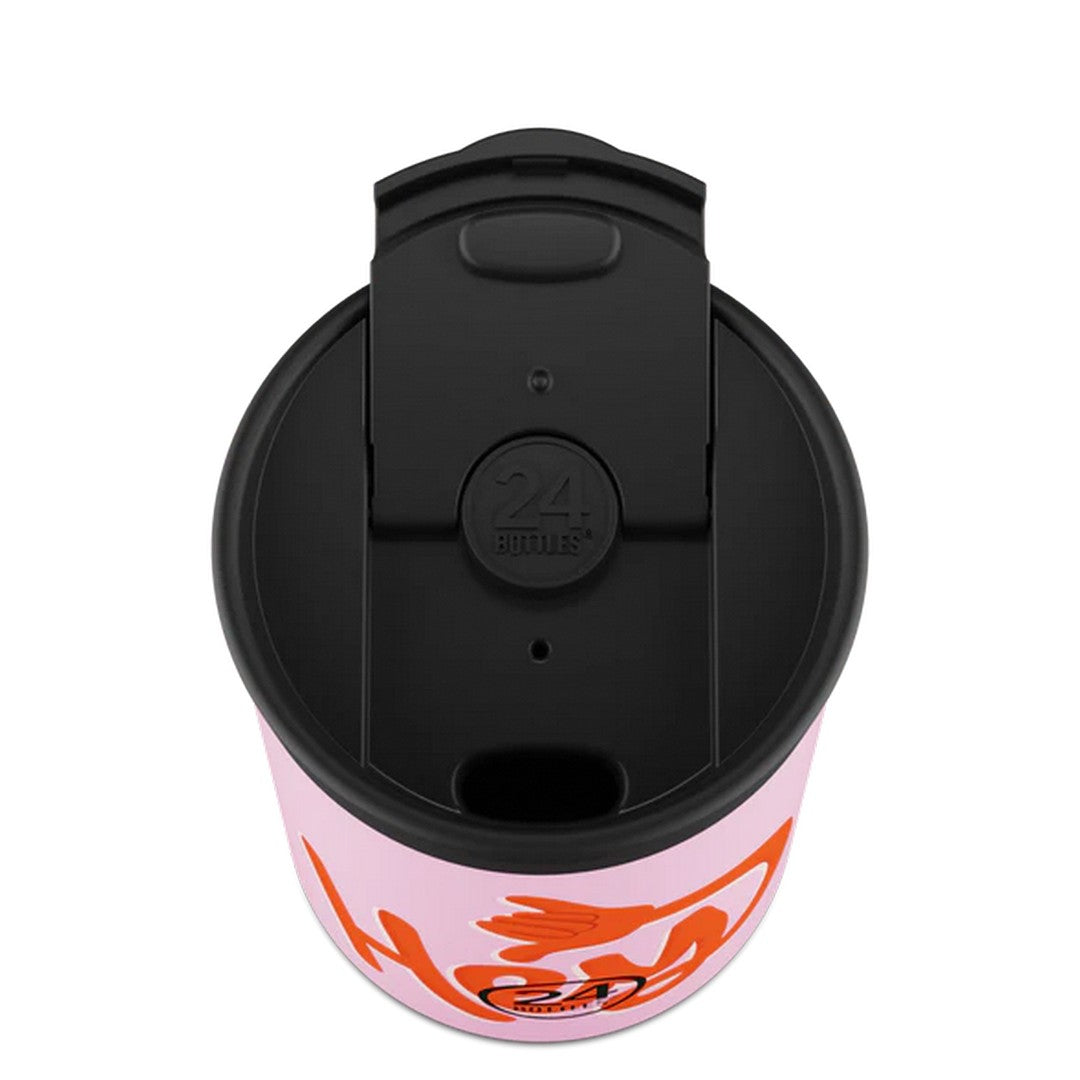 24Bottles Travel Tumbler 350 Hey! Pink