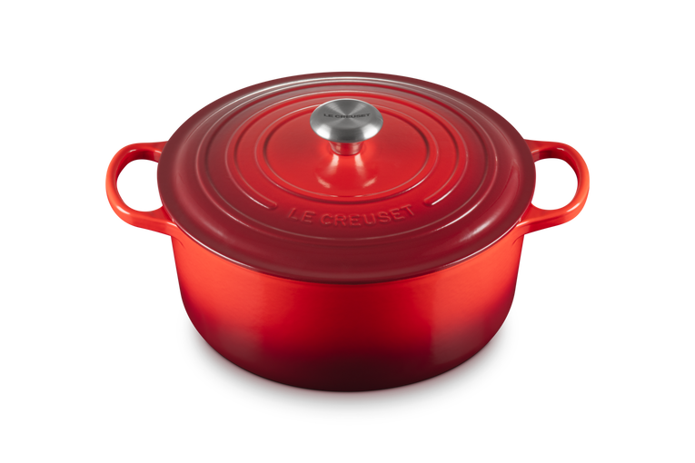 Le Creuset Cocotte rotonda Evolution in ghisa Ciliegia