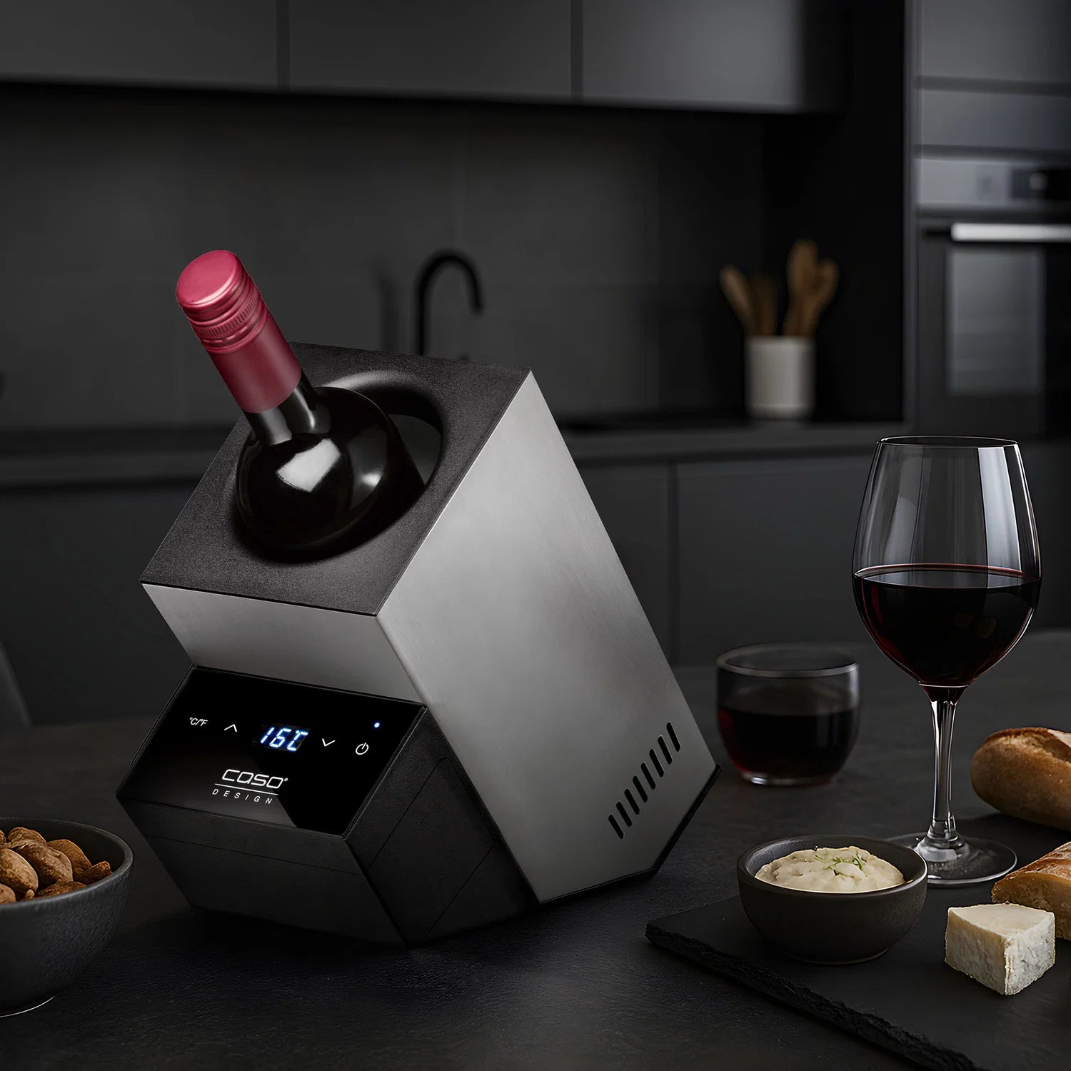 Raffreddatore di vino WineCase Deluxe Inox