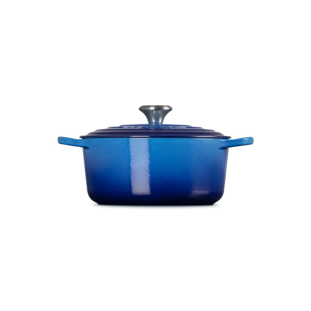 Le Creuset Cocotte rotonda Evolution in ghisa 24cm blu azore