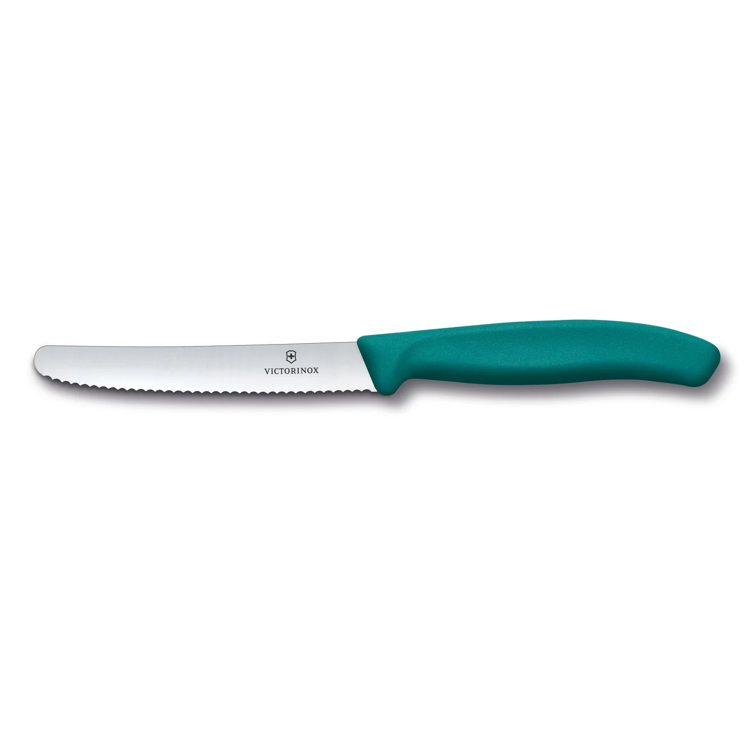 Coltello tavola ondulato manico verde - Swiss Classic