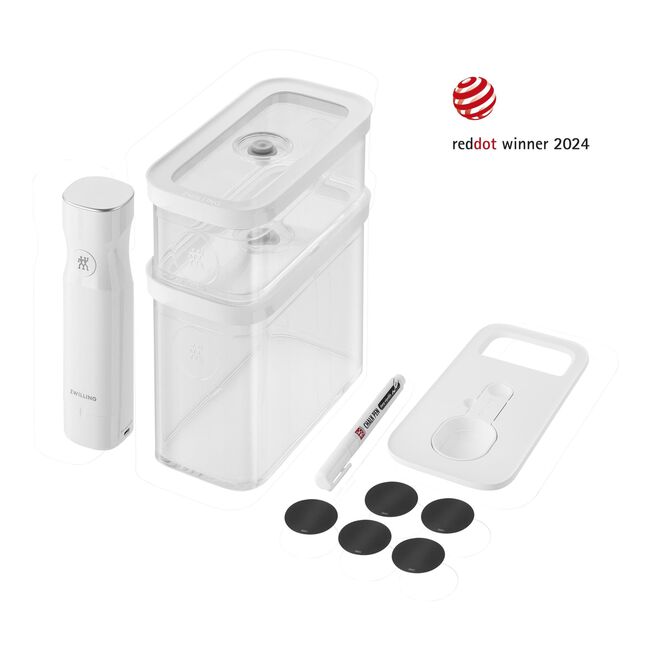 ZWILLING Fresh & Save CUBE CUBE Starter set per sottovuoto, M / 5-pz.