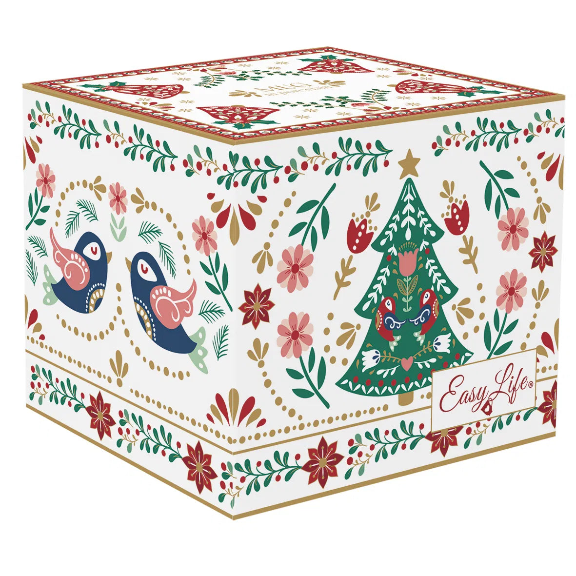 Easy Life - Mug in porcellana 300 ml " CHRISTMAS FOLK "