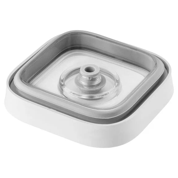 Zwilling, Starter Set per sottovuoto Cube M Trasparente-Bianco, Fresh & Save, 5pz