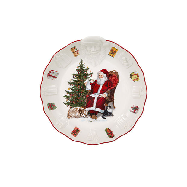 Villeroy & Boch, Ciotola con Rilievo Babbo Natale Toy's Fantasy