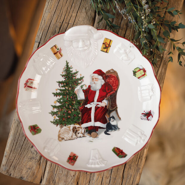 Villeroy & Boch, Ciotola con Rilievo Babbo Natale Toy's Fantasy