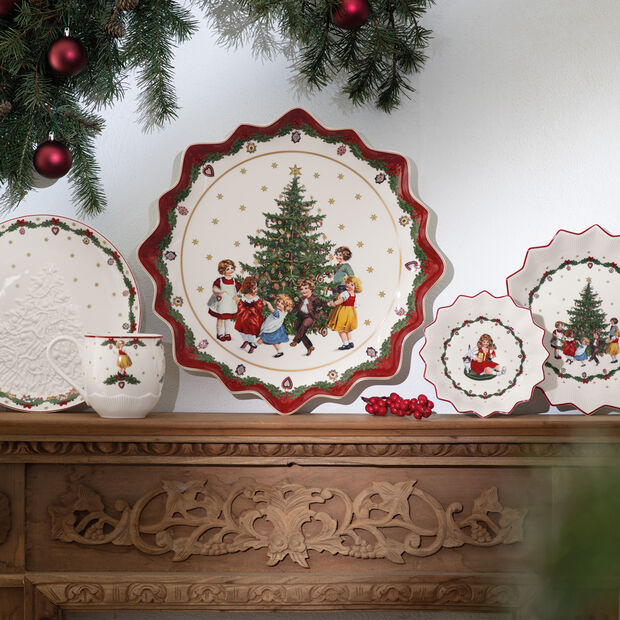 Villeroy & Boch, Ciotola Rilievo Albero di Natale Toy's Fantasy