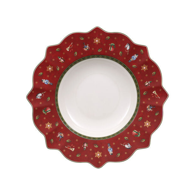 Villeroy & Boch, Piatto Fondo Rosso Toy's Delight