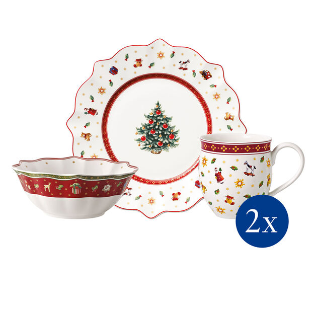 Villeroy & Boch, Set Colazione per Due Toy's Delight, 6pz