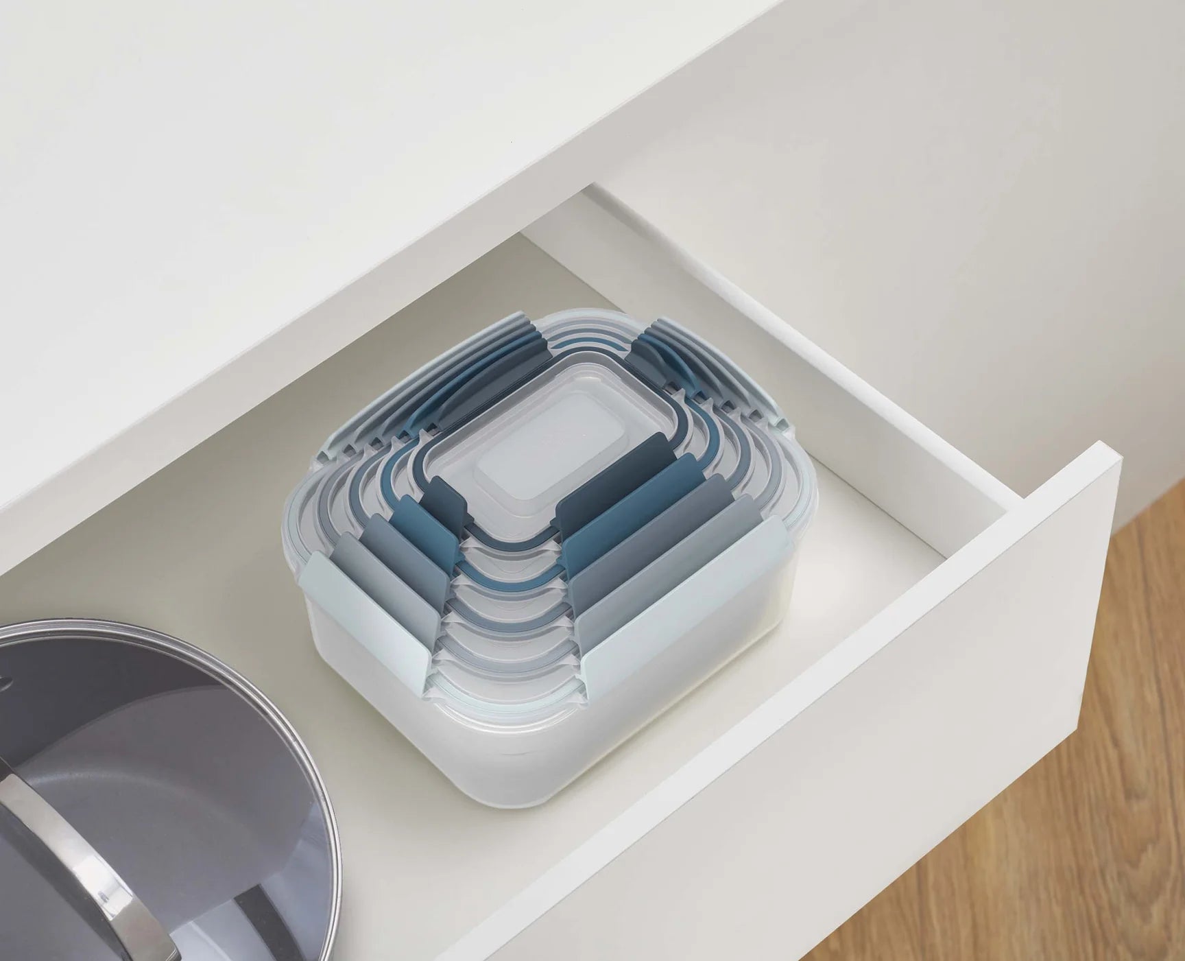 Joseph Joseph, Nest™ Lock Multi-size Container Set - Editions, Blu