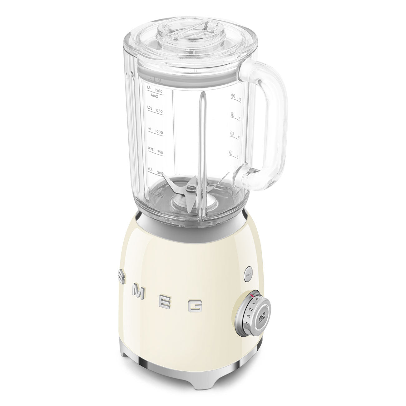 Smeg, Frullatore Estetica 50's Style, Panna, BLF03CREU