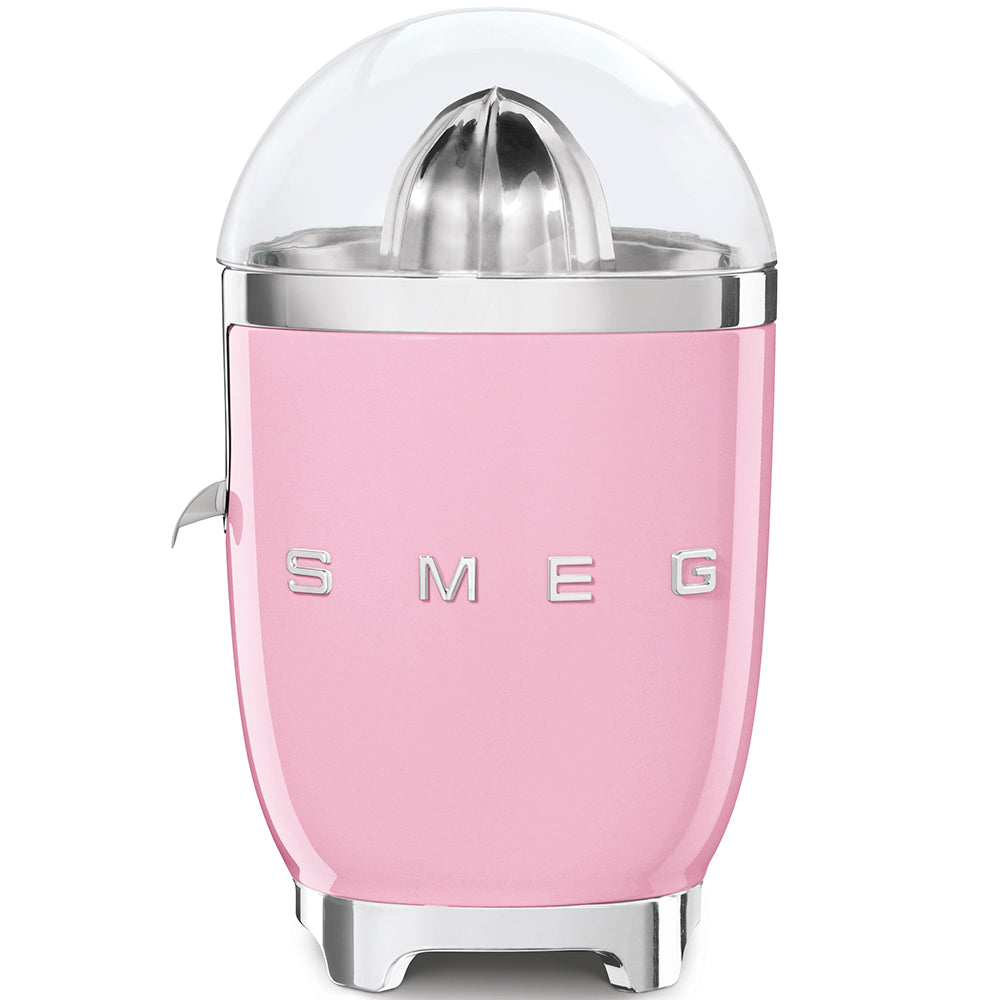 Smeg, Spremiagrumi Rosa Lucido, Estetica 50's Style, CJF11PKEU