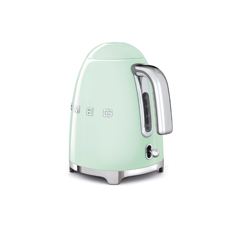 Smeg, Bollitore elettrico, Estetica 50's Style, Verde Pastello