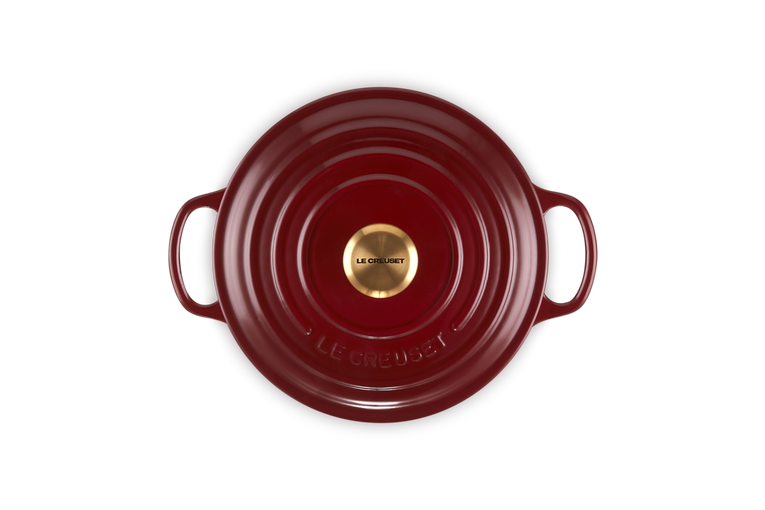 Le Creuset, Cocotte Rotonda Evolution, Ghisa Vetrificata, Ø 20cm, Colore Garnet