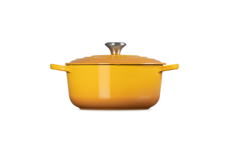 Le Creuset, Cocotte Rotonda Evolution, Ghisa Vetrificata, Ø 20cm, Colore Nectar