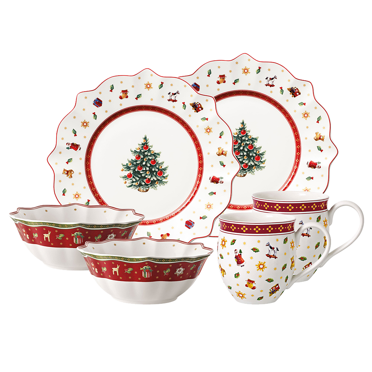 Villeroy & Boch, Set Colazione per Due Toy's Delight, 6pz