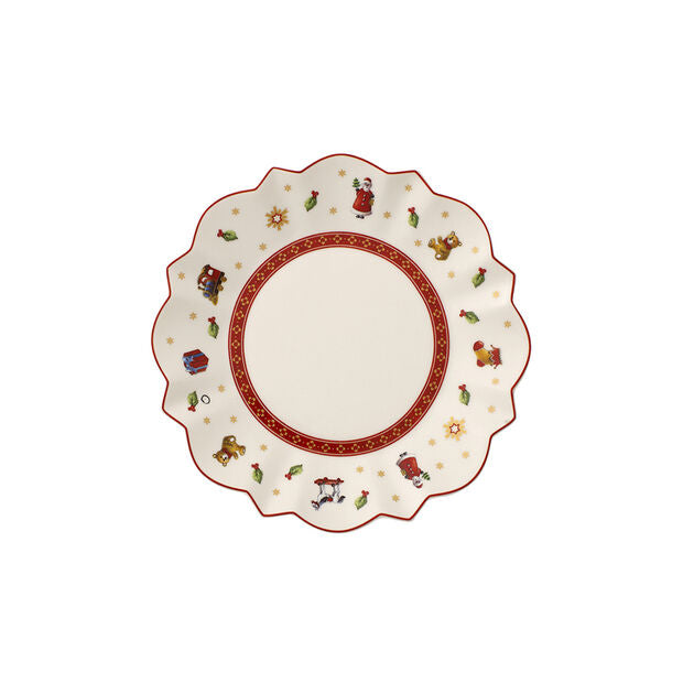 Villeroy & Boch, Piatto da Pane Toy's Delight, Bianco, 18cm