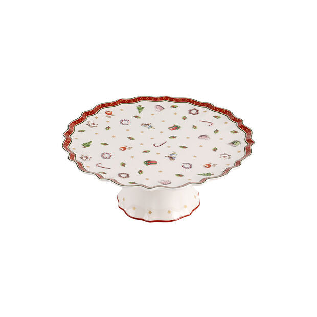 Villeroy & Boch, Piatto da Torta Piccolo su Piedistallo Toy's Delight