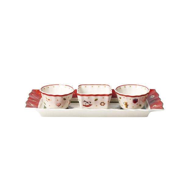 Villeroy & Boch, Set Dip Toy's Delight, 4 Pezzi