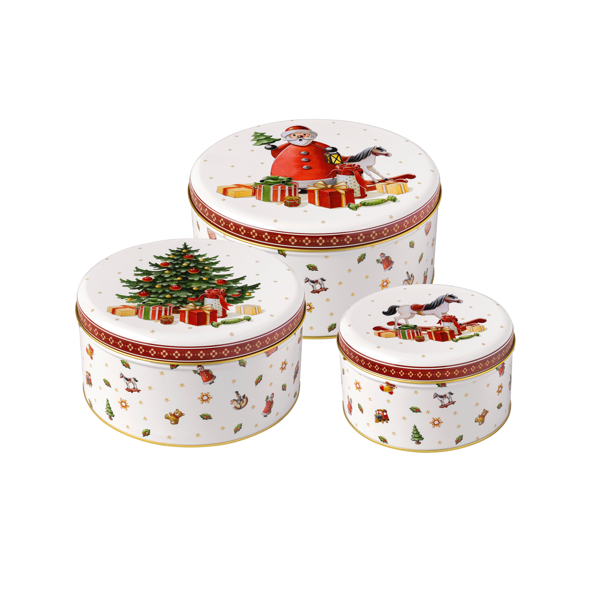 Villeroy & Boch, Set di Biscottiere Winter Collage