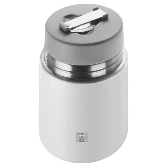 Zwilling Thermo, Recipiente Alimentare, 700 ml, Acciaio Inox, Bianco-Grigio