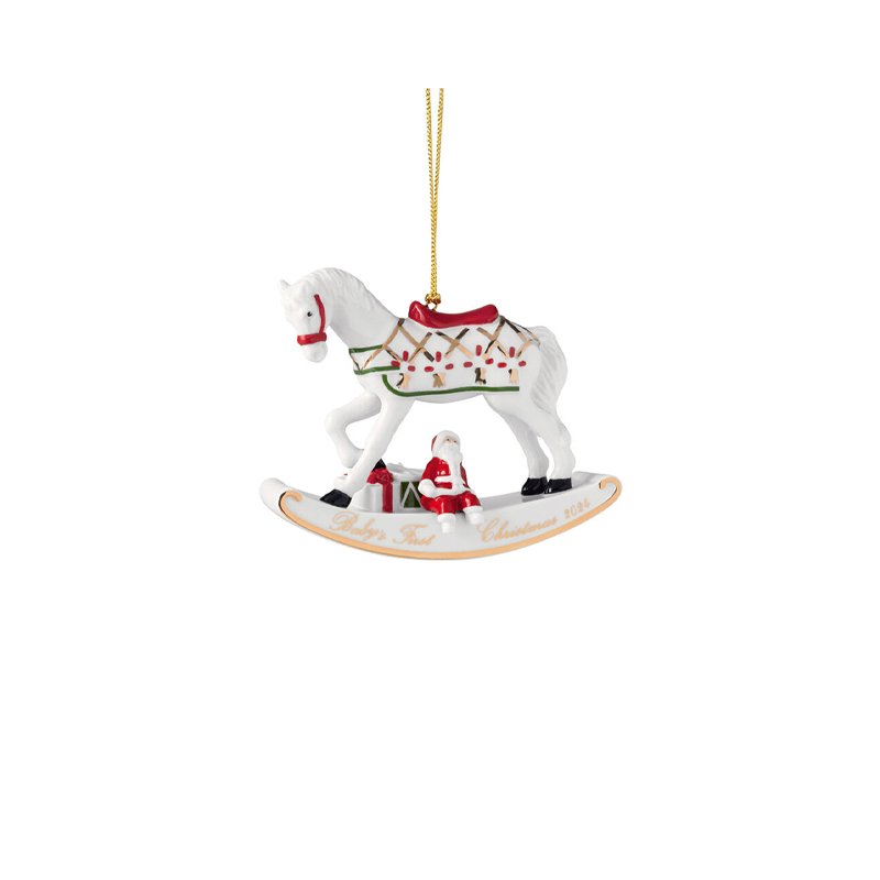 Villeroy & Boch - Christmas Classics, Addobbo Annuale 2024 Cavallo a Dondolo