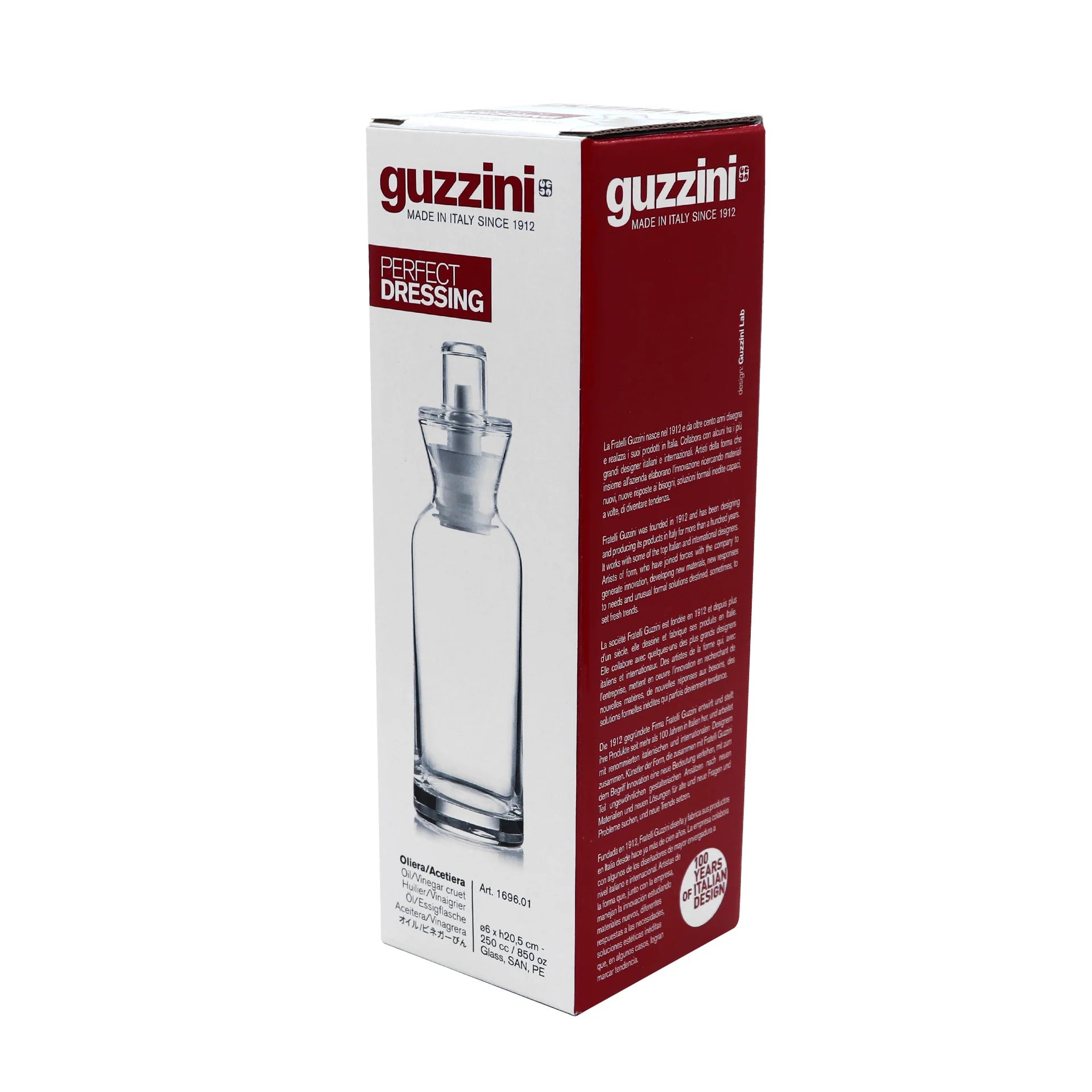 GUZZINI - OLIERA/ ACETIERA 'PERFECT DRESSING' "PREPARATION"