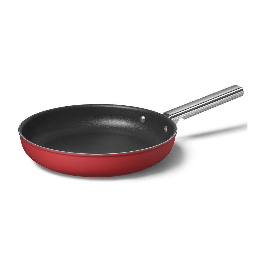 Smeg - 50's Style Cookware Padella 28cm 2,8L Antiaderente colore rosso