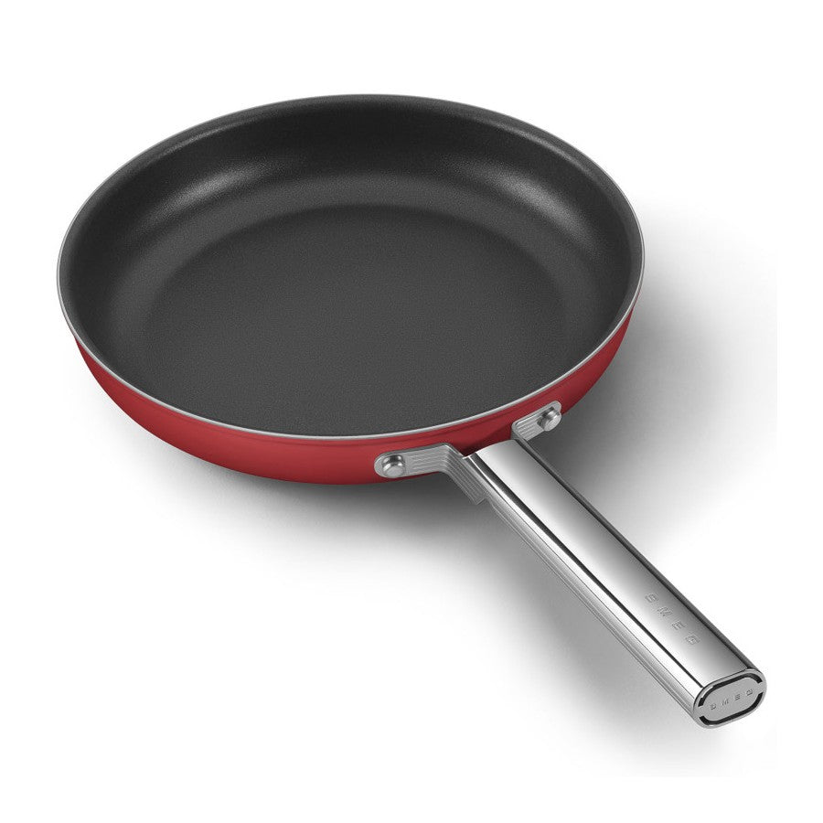 Smeg - 50's Style Cookware Padella 28cm 2,8L Antiaderente colore rosso