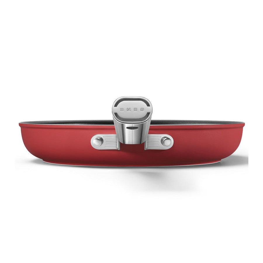 Smeg - 50's Style Cookware Padella 28cm 2,8L Antiaderente colore rosso