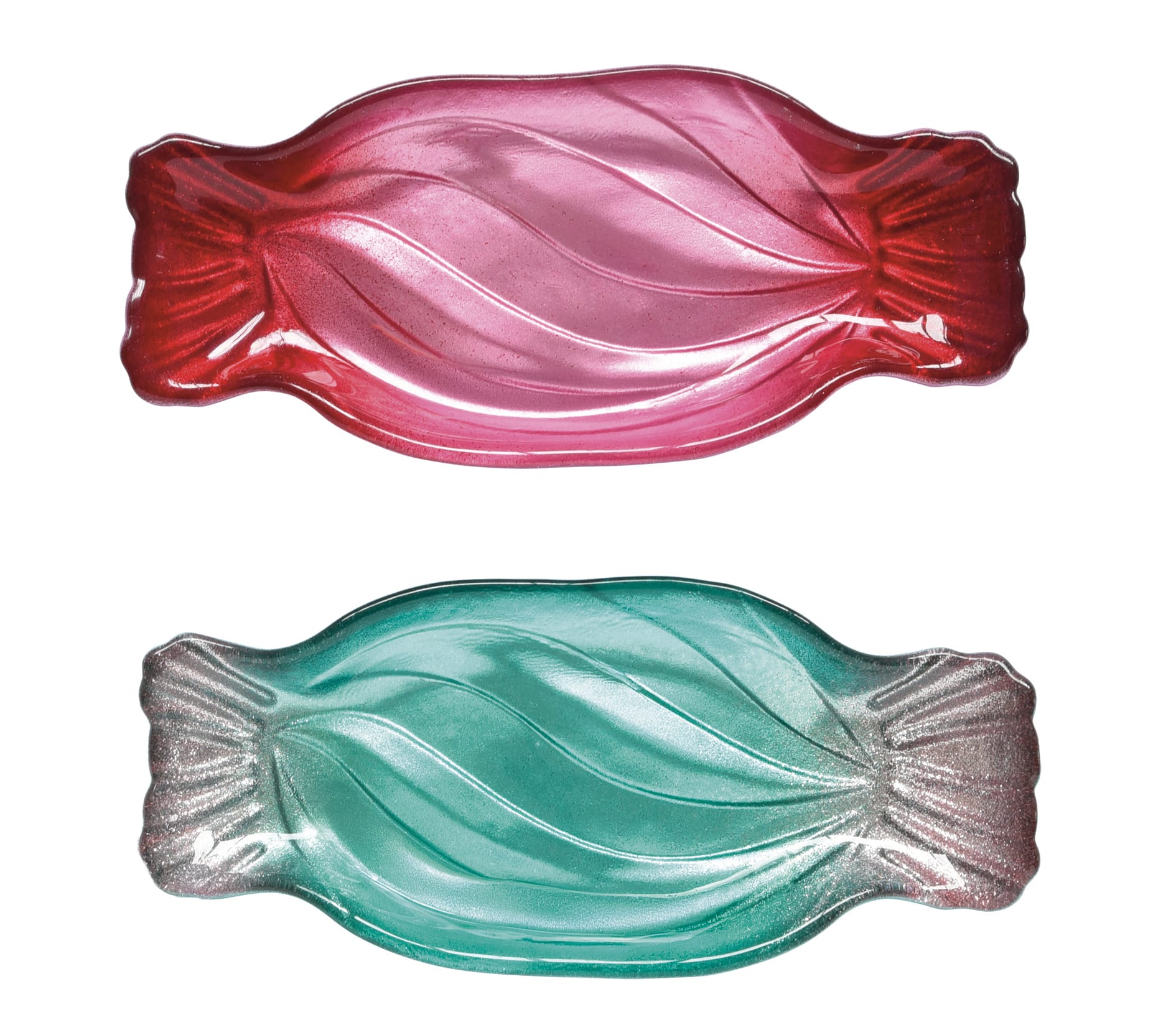 Set 2 piattini in vetro - In Color Box  / Sweet Christmas