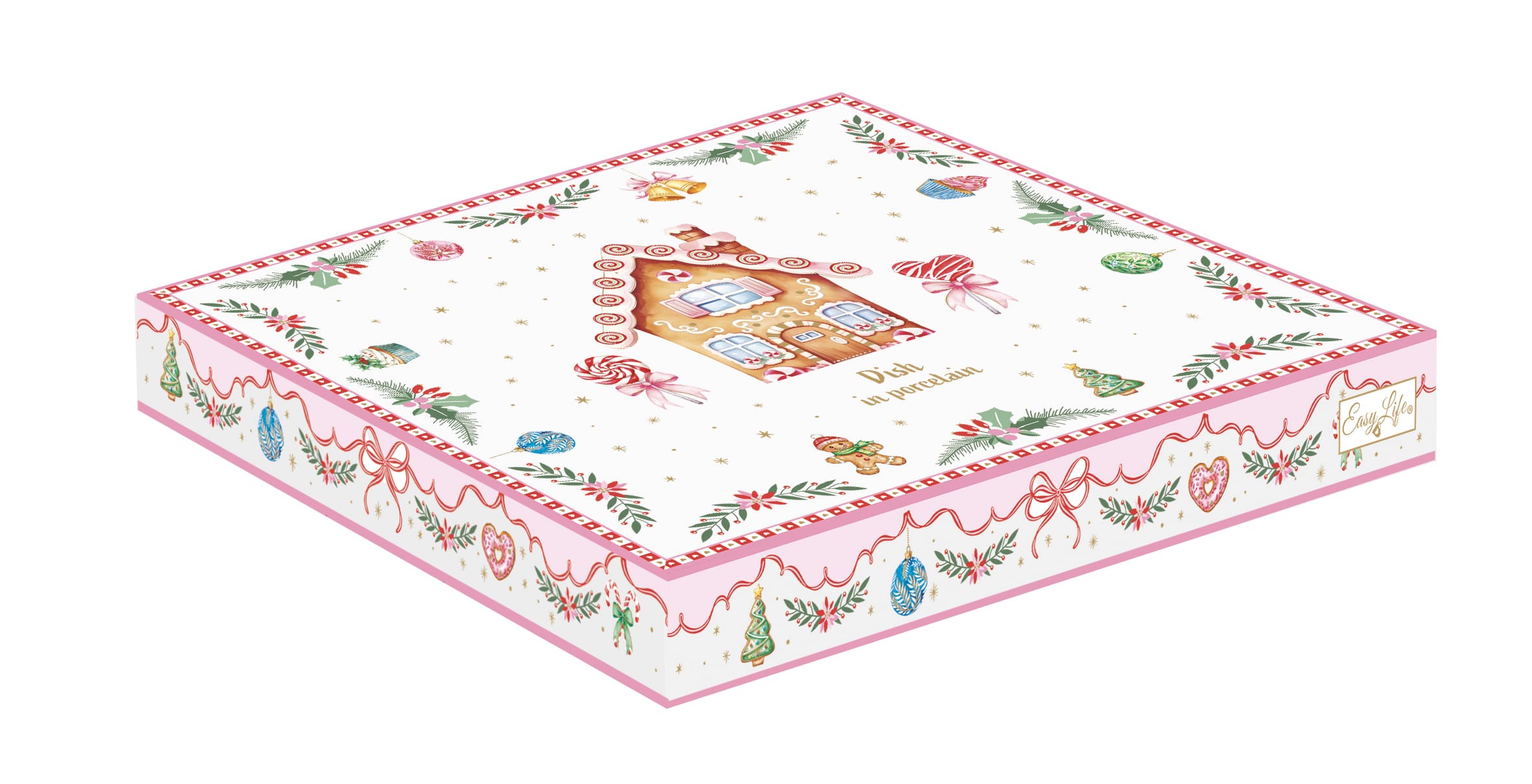 Piatto Stella In Color Box - 22,5 cm / Sweet Christmas