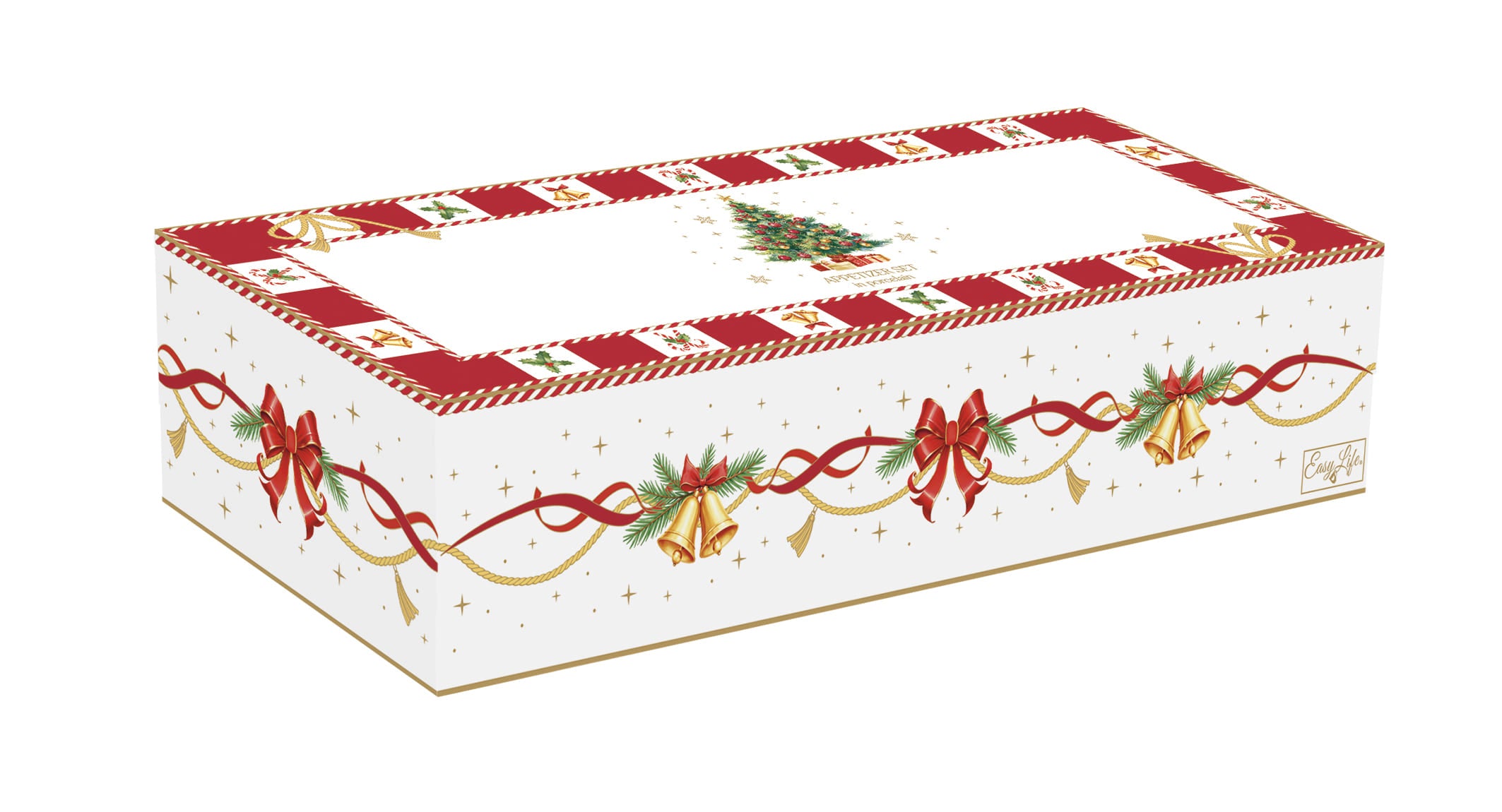 Set aperitivo 3 ciotoline - Porcellana e Bambù / Christmas Tale