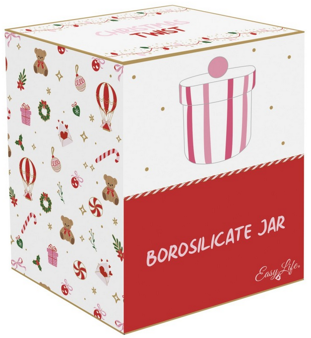 Barattolo in vetro borosilicato - In Color Box / Christmas Twist