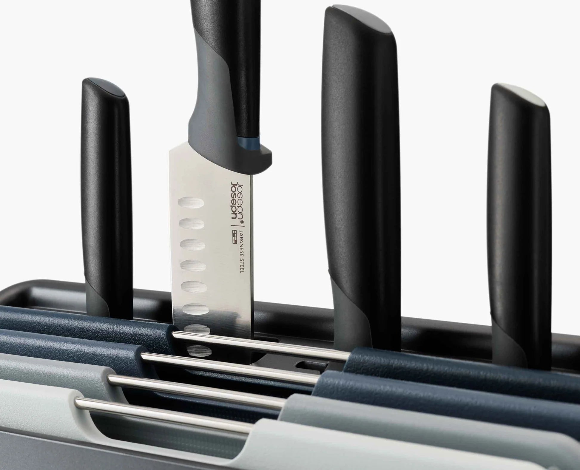 Set di 8 coltelli e tagliere Folio™ Plus grigio