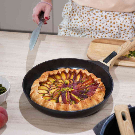 L'Incredibile padella 24 cm con manico rimovibile - colore nero