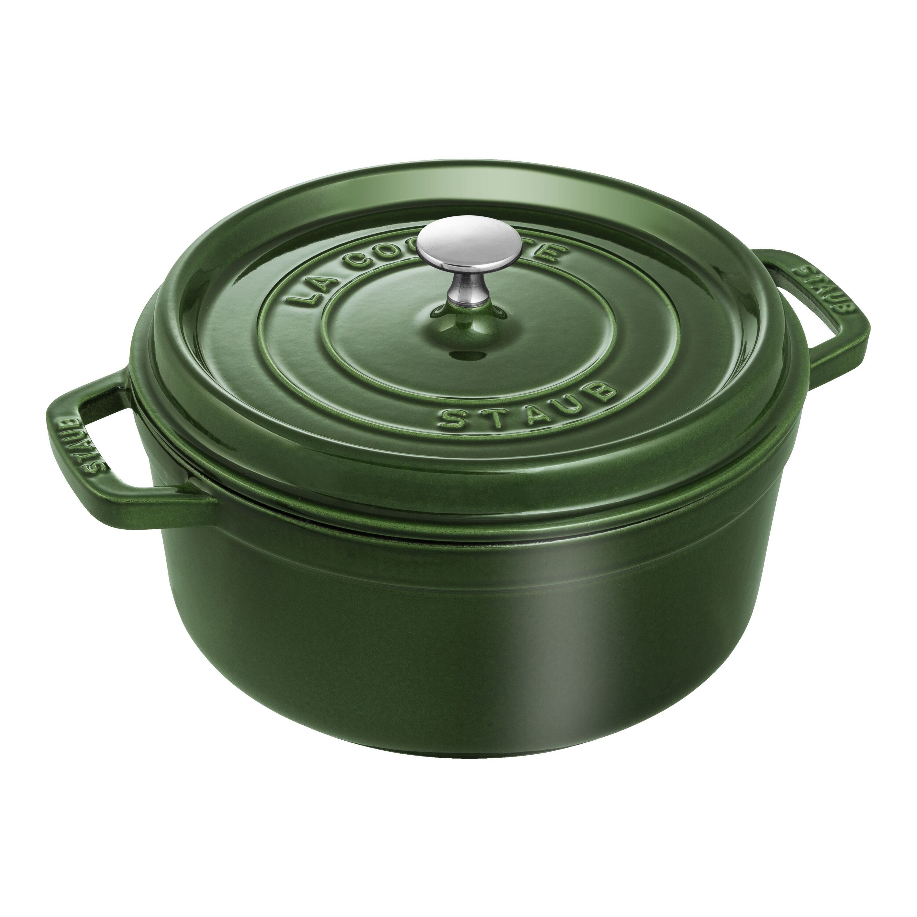 Staub La Cocotte Cocotte rotonda - 24 cm, basilico
