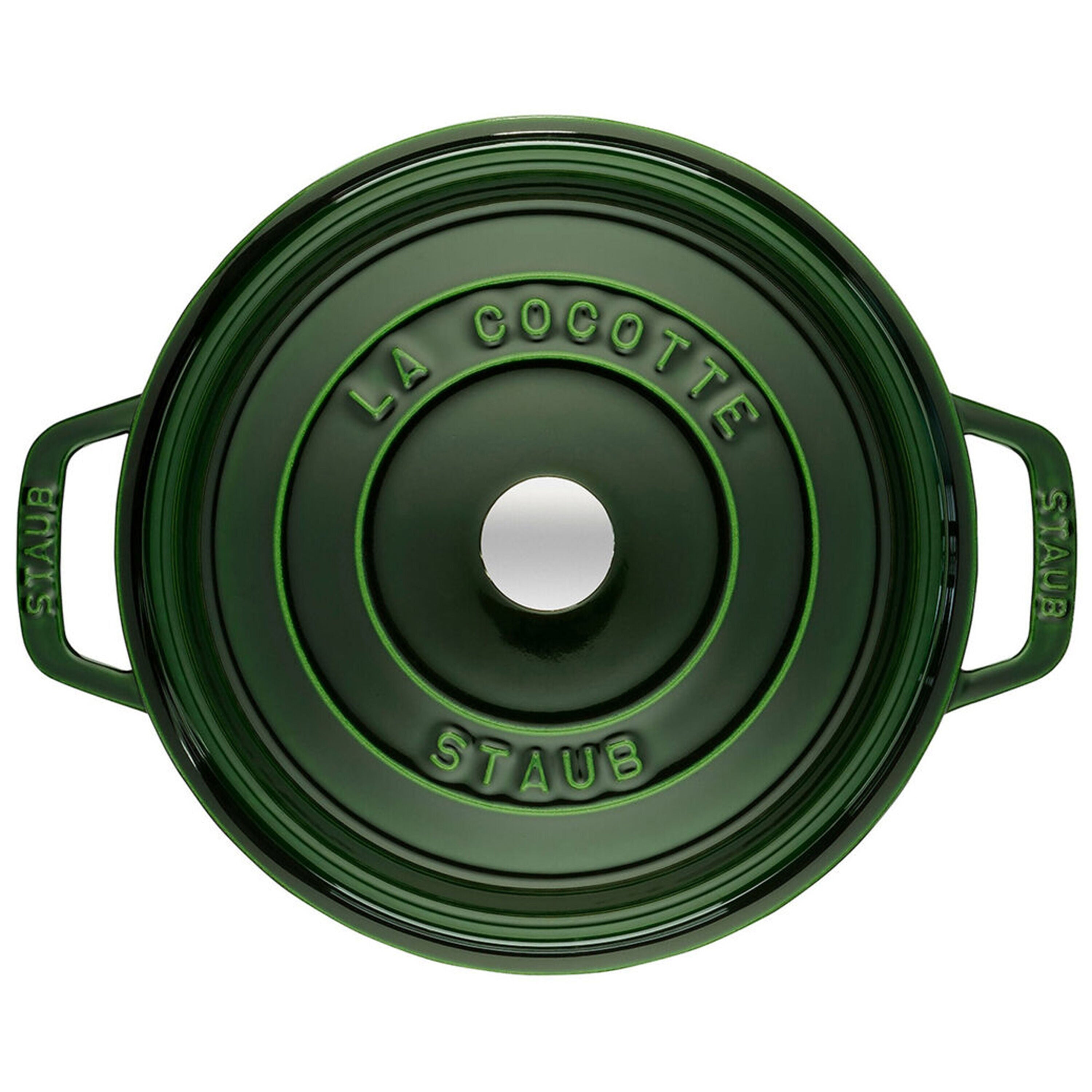 Staub La Cocotte Cocotte rotonda - 24 cm, basilico