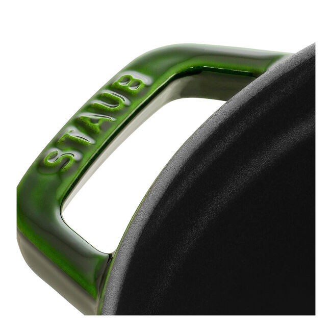 Cocotte rotonda - 24 cm, basilico