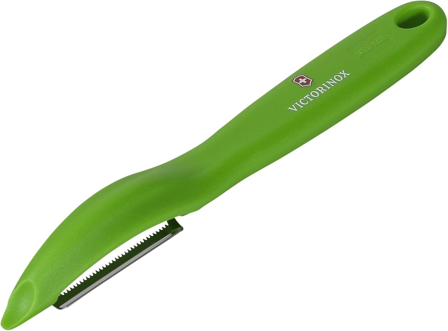 Pelapatate Universale / Lama A Pendolo Seghettata Doppio Taglio - Verde