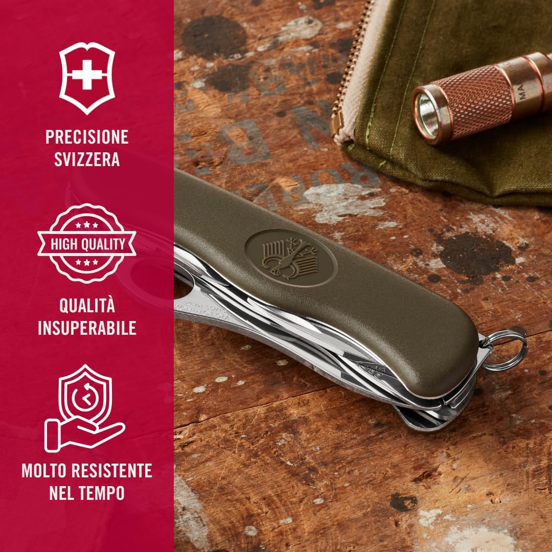 Multiuso - Trailfinder Esercito - Coltello del soldato / Verde