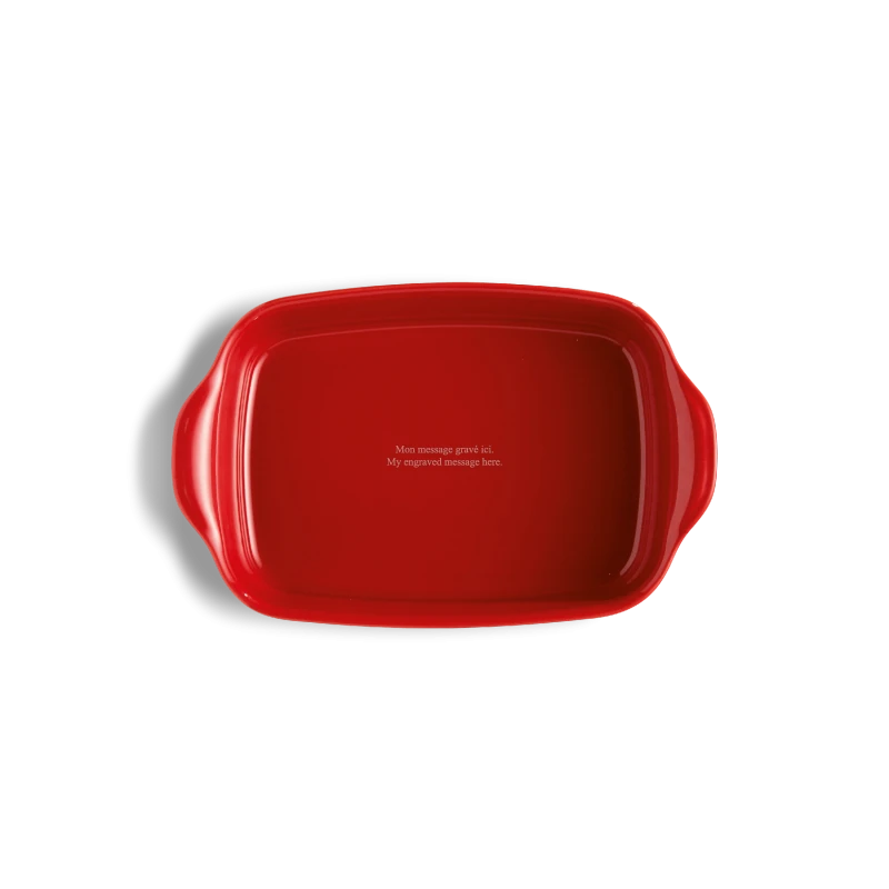 Piatto da forno rettangolare piccolo / Grand Cru