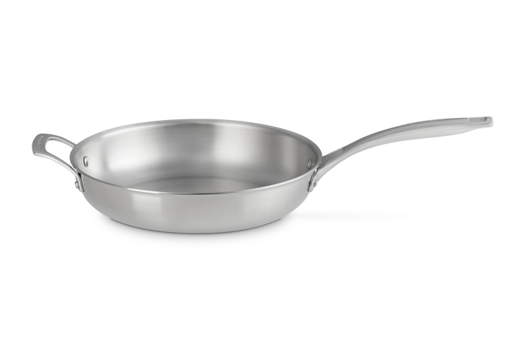 Padella bassa con maniglia Acciaio Inox Essential - 28 cm