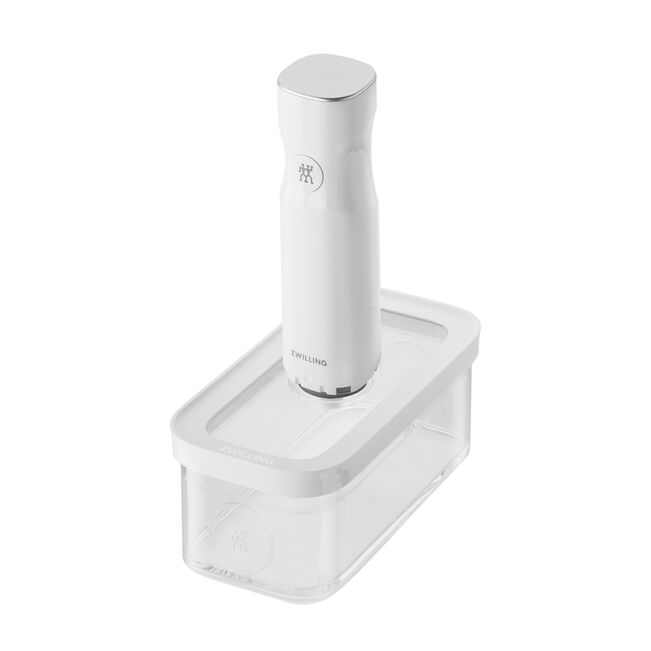 Fresh & Save CUBE - Contenitore M / 21 cm, transparente-bianco